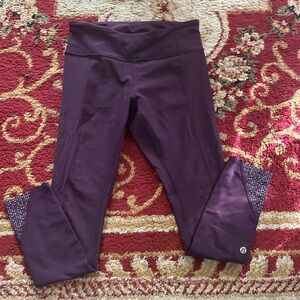 lululemon athletica Purple Leggings